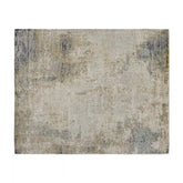Miyah Hand-Knotted Moss Green Wool Area Rug