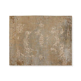 Tanséa Hand-Knotted Wool & Rayon Abstract Brown Area Rug