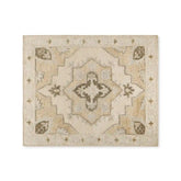 Giahra Hand-Knotted Wool Area Rug in Natural