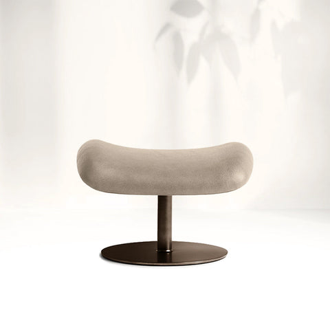 Bason Leather Ottoman Bason Leather Ottoman
