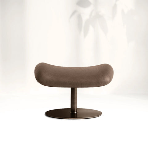 Bason Leather Ottoman Bason Leather Ottoman