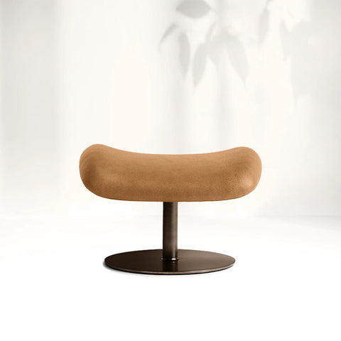 Bason Leather Ottoman Bason Leather Ottoman
