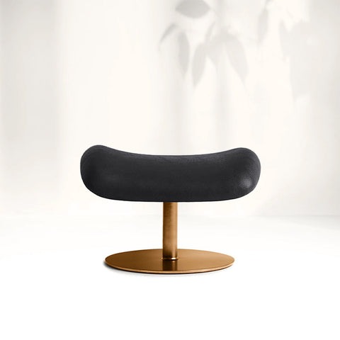 Bason Leather Ottoman Bason Leather Ottoman