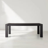 Parsons Rectangular Solid Wood Dining Table