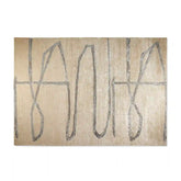 Wynra Hand-Knotted Wool & Rayon Rug in Ivory