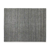 Laessyn Charcoal Hand-Knotted Wool Blend Rug
