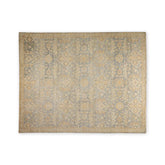 Syanna Hand-Knotted Wool Rug in Blue or Moss