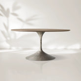 Aero Wood Round Dining Table