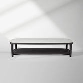 Danny Rectangular Marble Top Coffee Table
