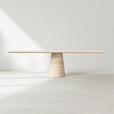 Cellini Rectangular Marble Tops Dining Table