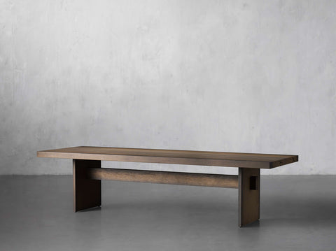 Mihaela 120" Dining Table in Chestnut Mihaela 120" Dining Table in Chestnut