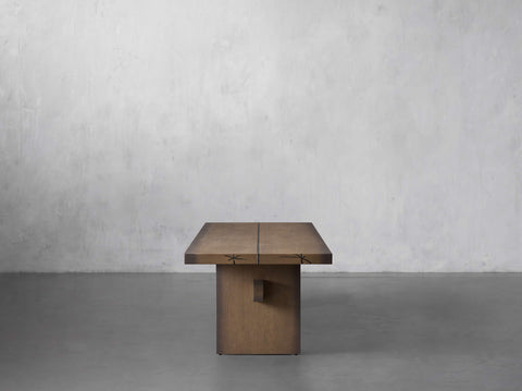 Mihaela 120" Dining Table in Chestnut Mihaela 120" Dining Table in Chestnut