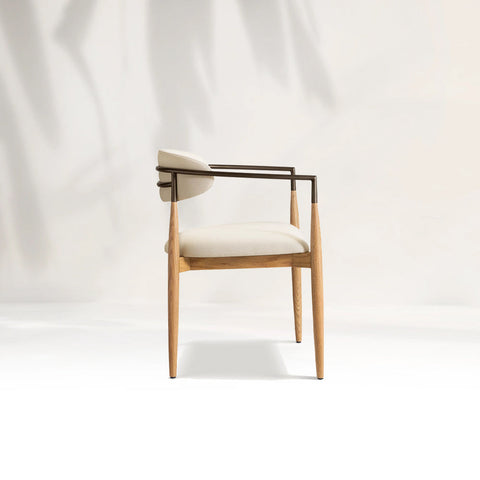 Arnod Fabric Dining Armchair Arnod Fabric Dining Armchair