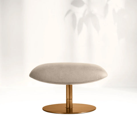 Lanze Leather Ottoman Lanze Leather Ottoman