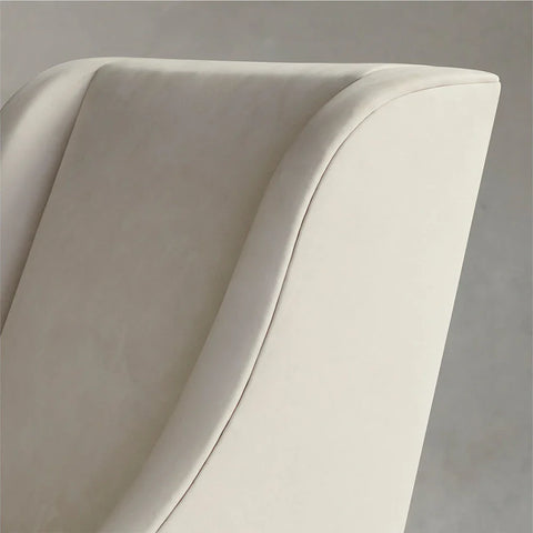 Chrys Chair - Nubuck Leather Sail Chrys Chair - Nubuck Leather Sail