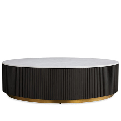Finnley Round Storage Coffee Table Finnley Round Storage Coffee Table