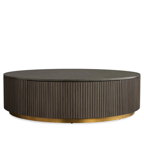 Finnley Round Storage Coffee Table Finnley Round Storage Coffee Table