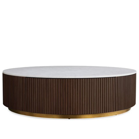 Finnley Round Storage Coffee Table Finnley Round Storage Coffee Table