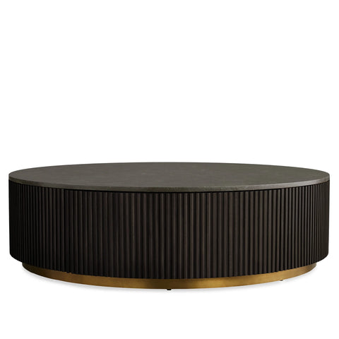 Finnley Round Storage Coffee Table Finnley Round Storage Coffee Table