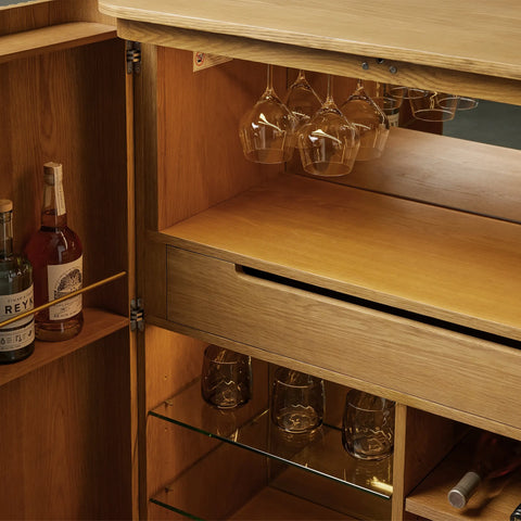 Finnley Wood Bar Cabinet Finnley Wood Bar Cabinet