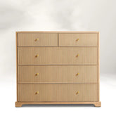Genet Reeded 5-Drawer Dresser