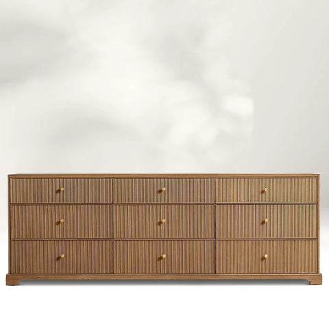 Genet Reeded 9-Drawer Dresser Genet Reeded 9-Drawer Dresser