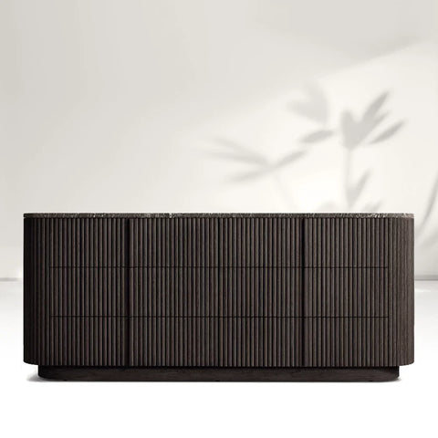 Katrina Modern Stone 6-Drawer Dresser Katrina Modern Stone 6-Drawer Dresser