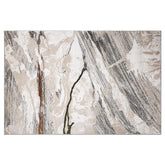 Meilade Stone Vein Abstract Neutral Area Rug