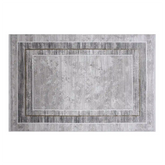 Milano Framed Abstract Neutral Area Rug