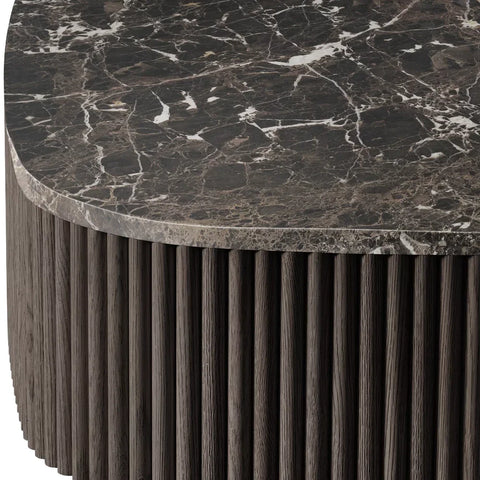 Mulho Oak Wood & Stone Coffee Table Mulho Oak Wood & Stone Coffee Table