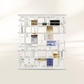 Brass Glass Hidden Storage Display Cabinet