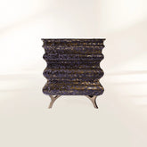 Hand-Painted Tile Curio Cabinet