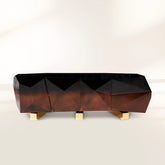Hidden Storage Faceted Design Sideboard