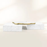Black Sculptural Form Coffee Table