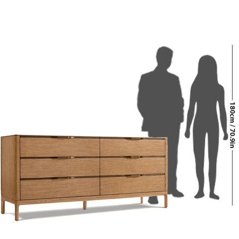Pada 6-Drawer Dresser Pada 6-Drawer Dresser