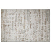Puxina Abstract Linear Texture Neutral Area Rug