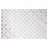Safei Textured Grid Calm Interior Area Rug
