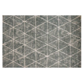 Torino Faceted Grid Abstract Neutral Area Rug
