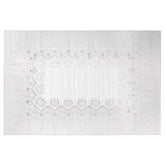 Shafei Ornamental Border Calm Interior Area Rug