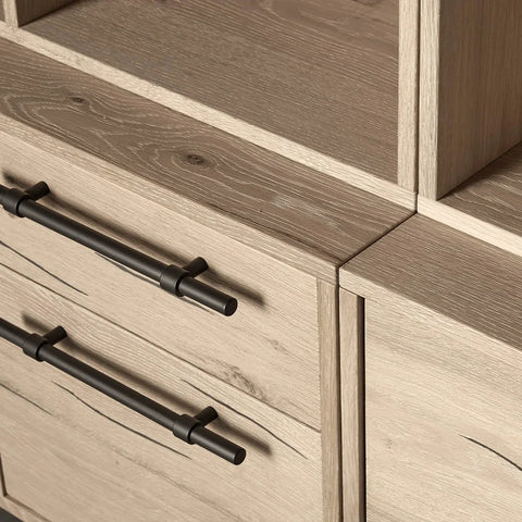Sullivan Modular Triple Bookcase File Sullivan Modular Triple Bookcase File