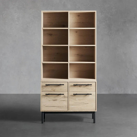 Sullivan Single Bookcase with File Base Sullivan Single Bookcase with File Base