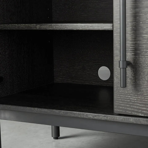 Sullivan Two Door Cabinet in Northman Cinder Sullivan Two Door Cabinet in Northman Cinder