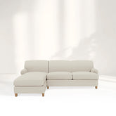 Carmmer Sectional Sofa - Performance Woven Chenille Desert