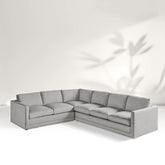 Warry Sectional Sofa - Performance Textured Linen Mineral