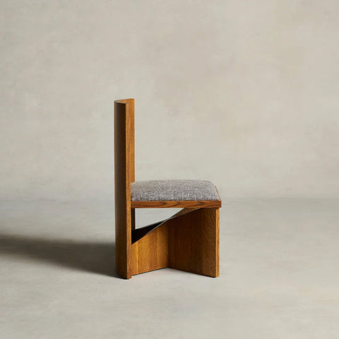 Venicy Chair - Belgian Linen Carob Venicy Chair - Belgian Linen Carob