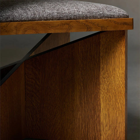 Venicy Chair - Belgian Linen Carob Venicy Chair - Belgian Linen Carob