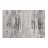 Xiangshe Textured Grid Modern Area Rug