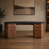 WALNUT / BLACK MARQUINA