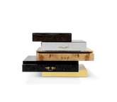 Frank Surreal Multi-Veneer Layered Nightstand
