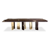 Empire Poplar Root Dining Table